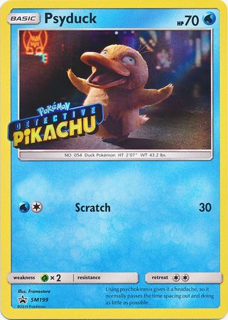 Psyduck Detective (SM199) (Pikachu Stamped) [Sun & Moon: Black Star Promos] | GnG Games