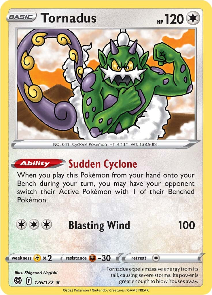 Tornadus (126/172) [Sword & Shield: Brilliant Stars] | GnG Games