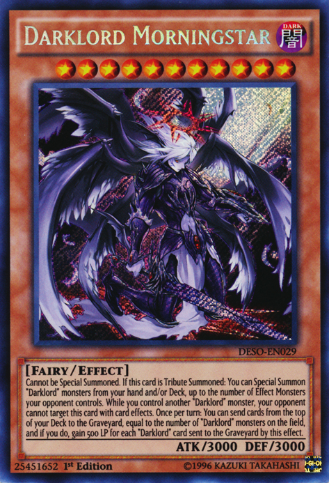 Darklord Morningstar [DESO-EN029] Secret Rare | GnG Games