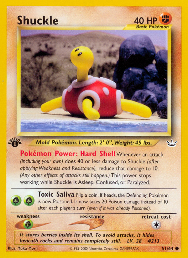 Shuckle (51/64) [Neo Revelation 1st Edition] | GnG Games