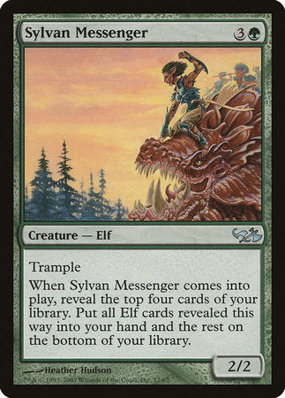 Sylvan Messenger [Duel Decks: Elves vs. Goblins] | GnG Games