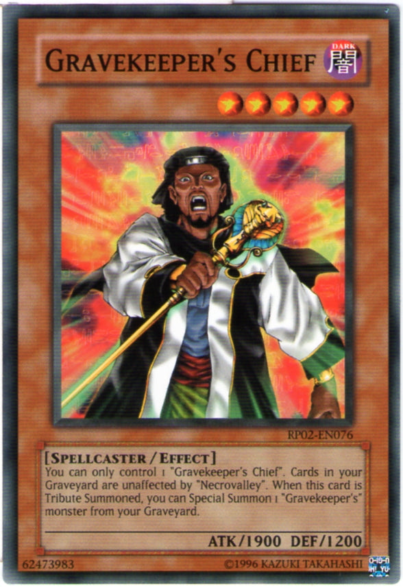 Gravekeeper's Chief [RP02-EN076] Common | GnG Games
