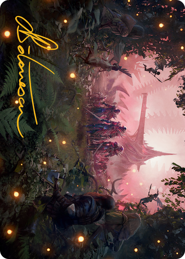 Invasion of Eldraine Art Card (Gold-Stamped Signature) [March of the Machine Art Series] | GnG Games