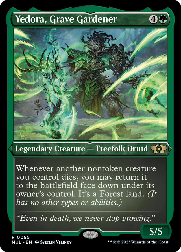 Yedora, Grave Gardener (Foil Etched) [Multiverse Legends] | GnG Games