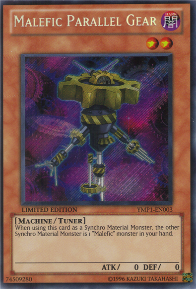 Malefic Parallel Gear [YMP1-EN003] Secret Rare | GnG Games