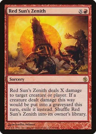 Red Sun's Zenith [Mirrodin Besieged] | GnG Games