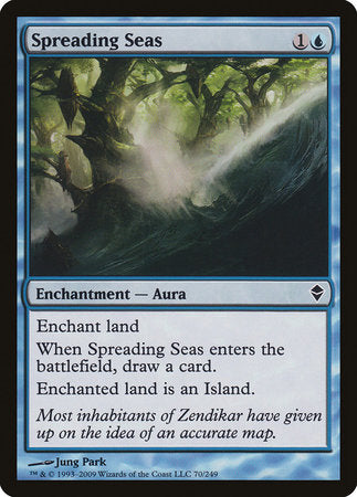 Spreading Seas [Zendikar] | GnG Games