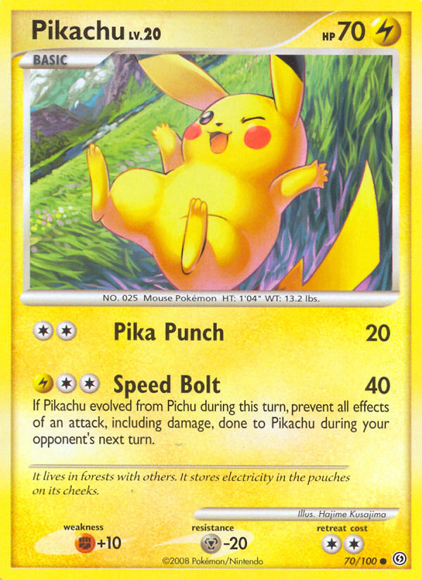 Pikachu (70/100) [Diamond & Pearl: Stormfront] | GnG Games