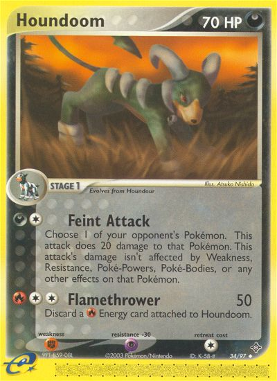 Houndoom (34/97) [EX: Dragon] | GnG Games