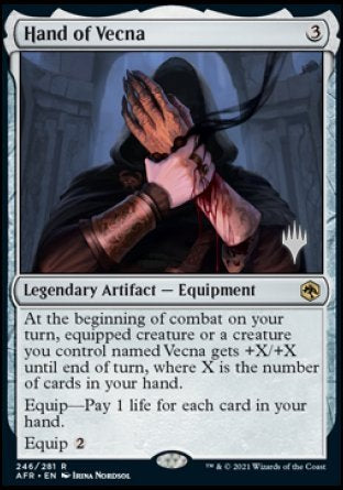 Hand of Vecna (Promo Pack) [Dungeons & Dragons: Adventures in the Forgotten Realms Promos] | GnG Games