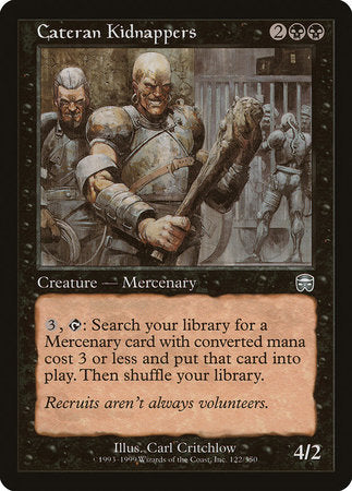 Cateran Kidnappers [Mercadian Masques] | GnG Games