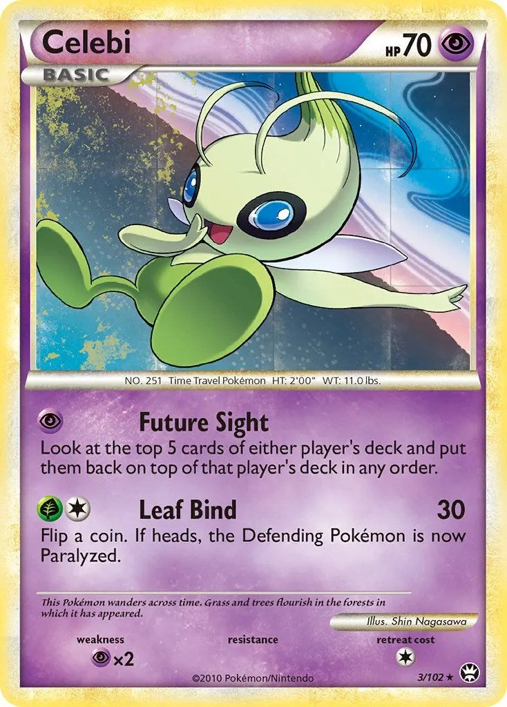 Celebi (3/102) (Movie Exclusive) [HeartGold & SoulSilver: Triumphant] | GnG Games