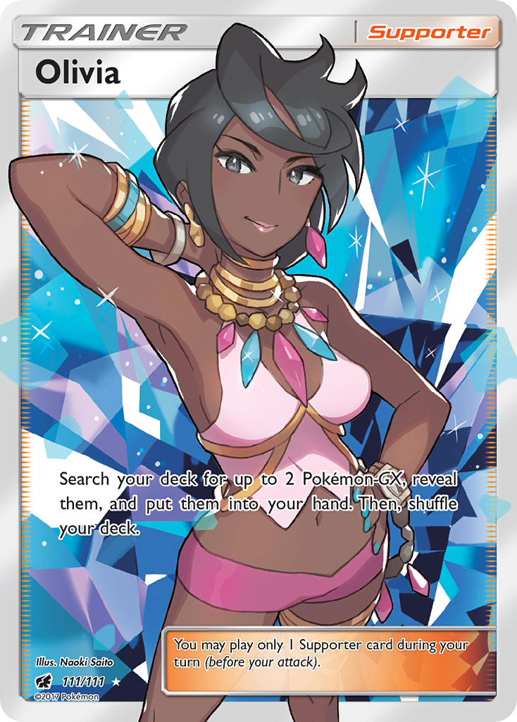 Olivia (111/111) [Sun & Moon: Crimson Invasion] | GnG Games