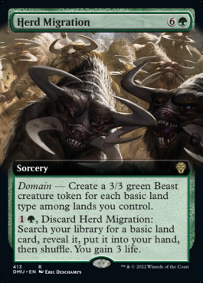 Herd Migration (Extended Art) [Dominaria United] | GnG Games