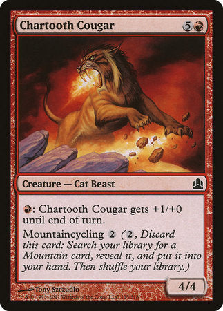 Chartooth Cougar [Commander 2011] | GnG Games