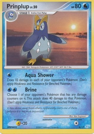 Prinplup (6/12) [Diamond & Pearl: Trainer Kit - Manaphy] | GnG Games