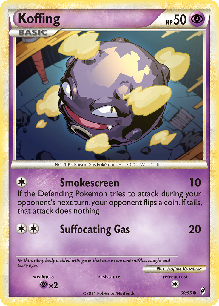 Koffing (60/95) [HeartGold & SoulSilver: Call of Legends] | GnG Games