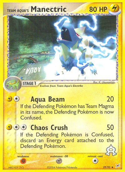 Team Aqua's Manectric (29/95) [EX: Team Magma vs Team Aqua] | GnG Games