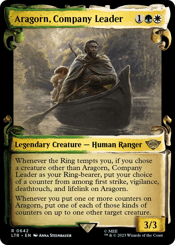 Aragorn, Company Leader [The Lord of the Rings: Tales of Middle-Earth Showcase Scrolls] | GnG Games