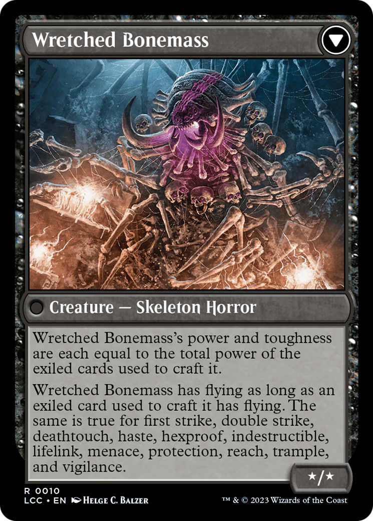 Altar of the Wretched // Wretched Bonemass [The Lost Caverns of Ixalan Commander] | GnG Games