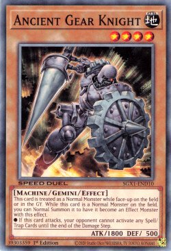 Ancient Gear Knight [SGX1-END10] Common | GnG Games