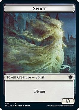 Cat Bird // Spirit Double-Sided Token [Starter Commander Decks] | GnG Games