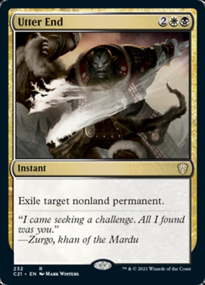 Utter End [Commander 2021] | GnG Games