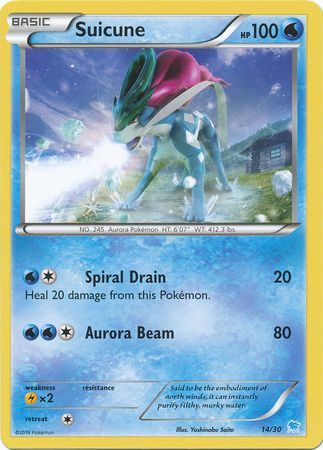 Suicune (14/30) [XY: Trainer Kit 3 - Suicune] | GnG Games