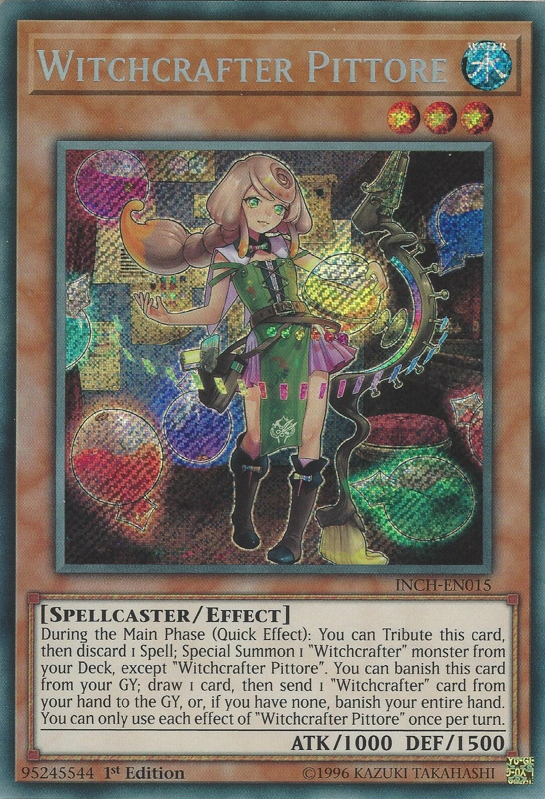 Witchcrafter Pittore [INCH-EN015] Secret Rare | GnG Games