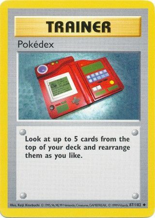 Pokedex (87/102) [Base Set Shadowless Unlimited] | GnG Games