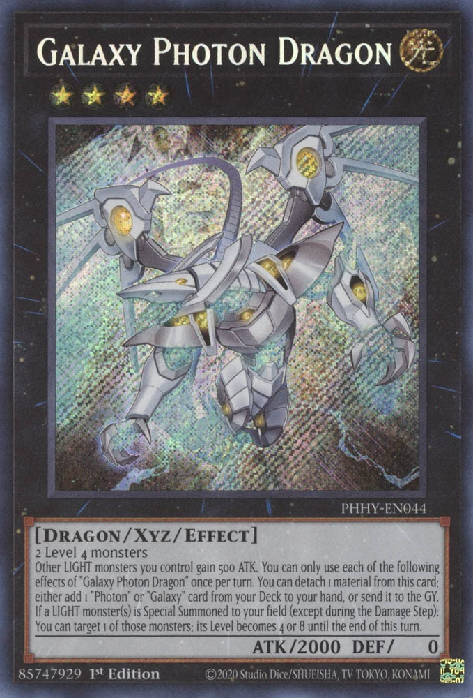 Galaxy Photon Dragon [PHHY-EN044] Secret Rare | GnG Games