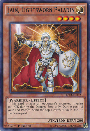 Jain, Lightsworn Paladin [BP03-EN042] Rare | GnG Games