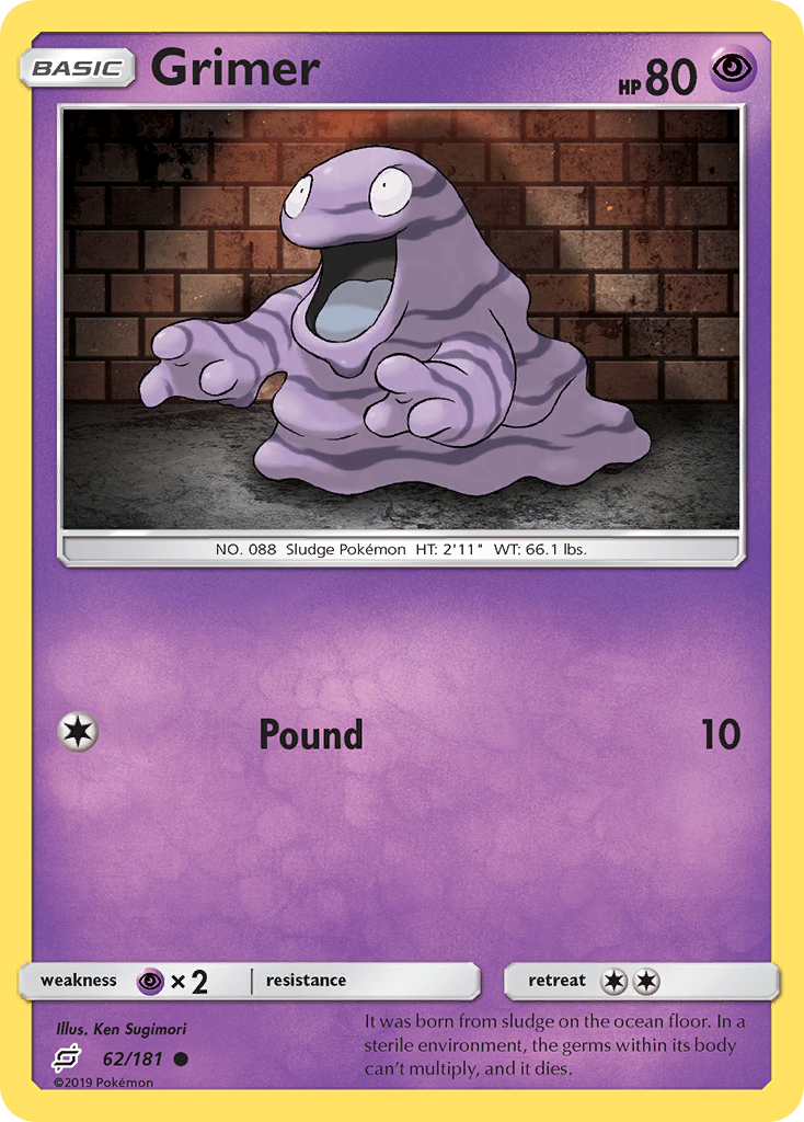 Grimer (62/181) [Sun & Moon: Team Up] | GnG Games