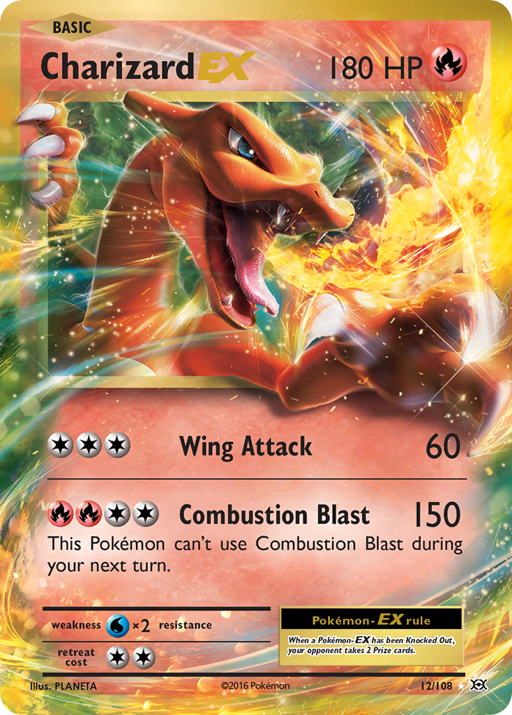 Charizard EX (12/108) [XY: Evolutions] | GnG Games