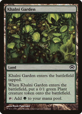 Khalni Garden [Planechase 2012] | GnG Games