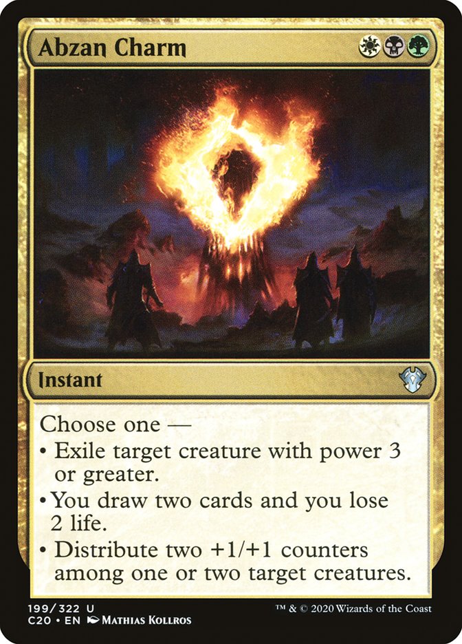 Abzan Charm [Commander 2020] | GnG Games