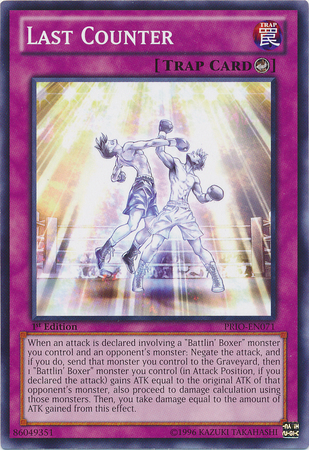 Last Counter [PRIO-EN071] Common | GnG Games