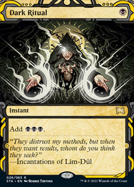 Dark Ritual  (Etched Foil) [Strixhaven Mystical Archive] | GnG Games