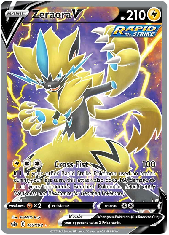 Zeraora V (165/198) [Sword & Shield: Chilling Reign] | GnG Games