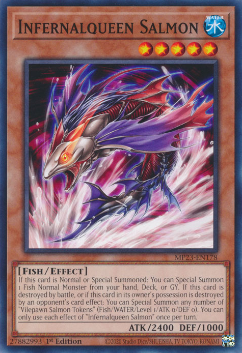 Infernalqueen Salmon [MP23-EN178] Common | GnG Games