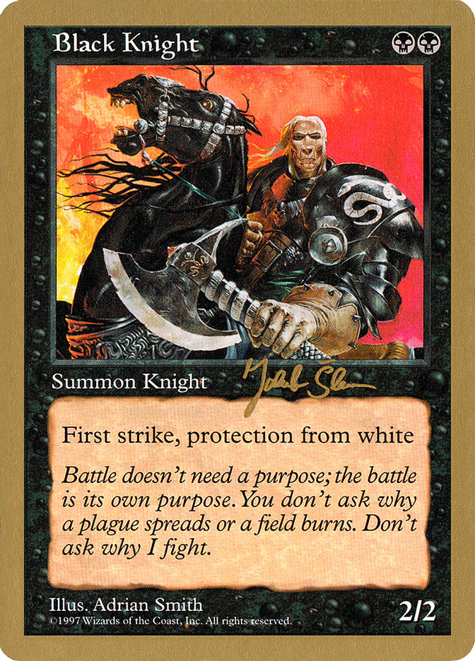 Black Knight (Jakub Slemr) [World Championship Decks 1997] | GnG Games