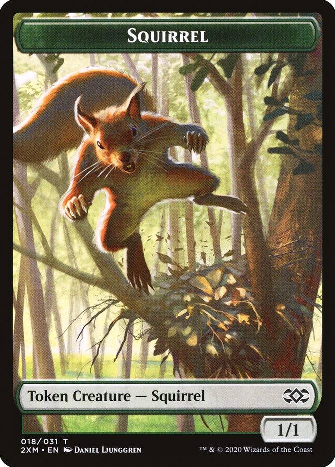 Squirrel Token [Double Masters] | GnG Games