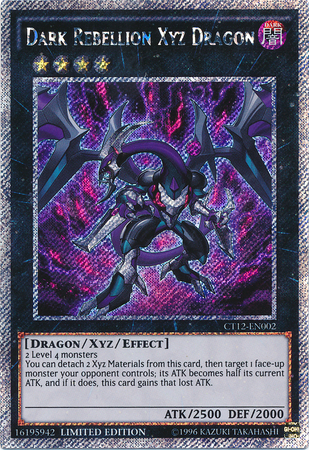 Dark Rebellion Xyz Dragon [CT12-EN002] Secret Rare | GnG Games