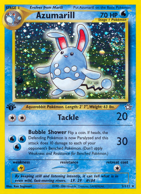 Azumarill (2/111) [Neo Genesis 1st Edition] | GnG Games