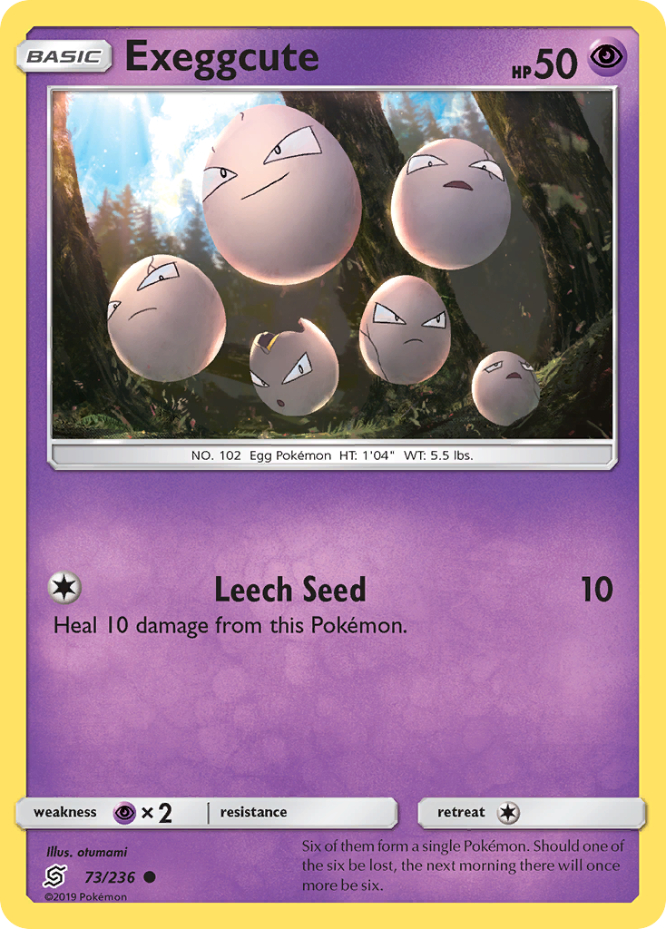 Exeggcute (73/236) [Sun & Moon: Unified Minds] | GnG Games