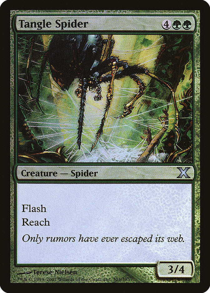 Tangle Spider (Premium Foil) [Tenth Edition] | GnG Games