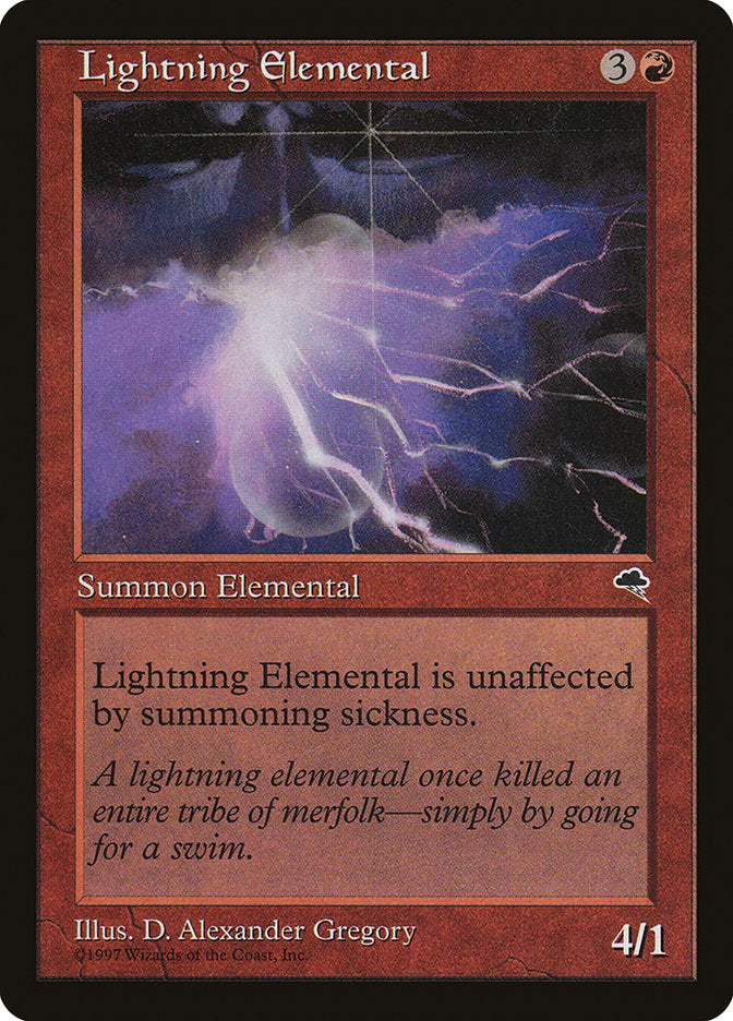 Lightning Elemental [Tempest] | GnG Games