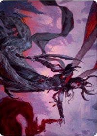 Drana, the Last Bloodchief Art Card [Zendikar Rising Art Series] | GnG Games