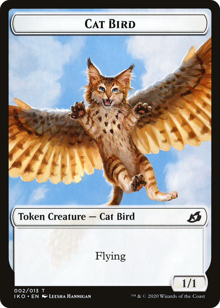 Cat Bird // Thopter Double-Sided Token [Starter Commander Decks] | GnG Games
