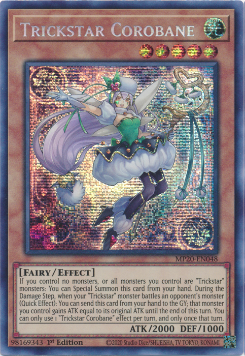 Trickstar Corobane [MP20-EN048] Prismatic Secret Rare | GnG Games